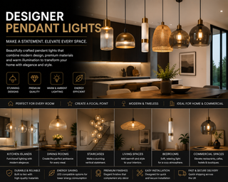 DESIGNER PENDANT LIGHTS