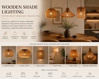 Wooden Shade Lighting