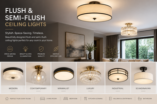 Flush & Semi-Flush Ceiling Lights