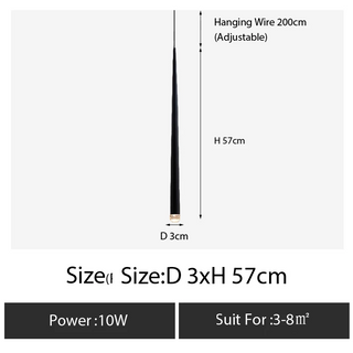 Castillos - Postmodern Long Line Crystal Tear Drop Wall Light