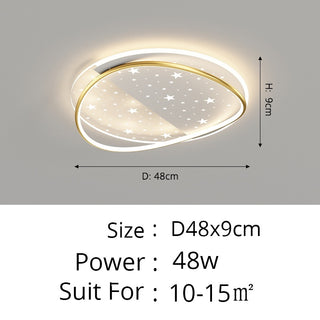 Aurora - Modern Layered LED Chandelier