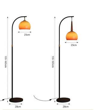 Solenne - Modern LED Sunset Arc Floor Lamp with Remote Control