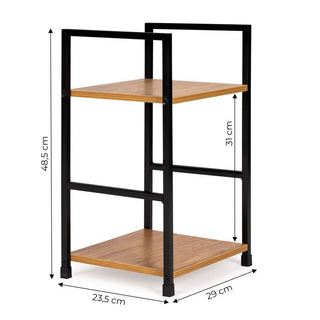 Side End Table Nightstand Coffee Tables Storage Bedside Table Office Living Room Bedroom Small Narrow Space Sofa Table