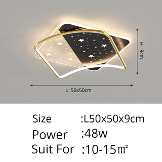 Aurora - Modern Layered LED Chandelier