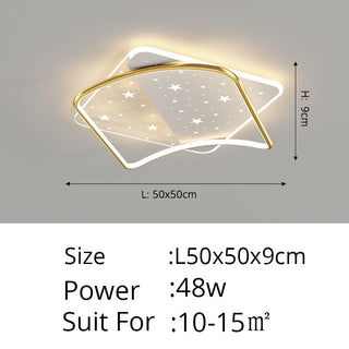 Aurora - Modern Layered LED Chandelier