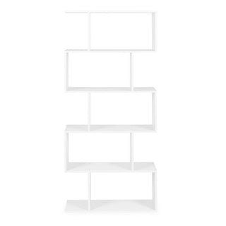 Elegant Hanging Bookcase Shelve, Display Shelf and Room Decor, Storage Shelving, White