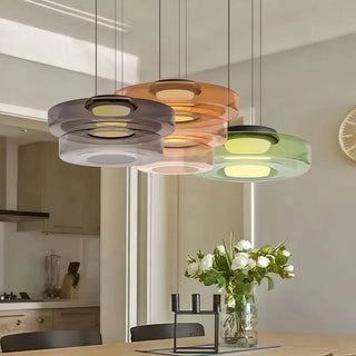 Halley - Modern Levels Series Island Glass Pendant Light