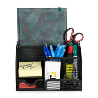High Quality Stationery Pen Pencil Holder Metal Mesh Desk Organiser Office Home