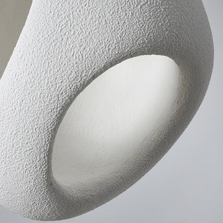 Andy - Polystyrene Round Wabi-Sabi Pendant Ceiling Light