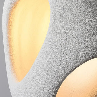 Andy - Polystyrene Round Wabi-Sabi Pendant Ceiling Light