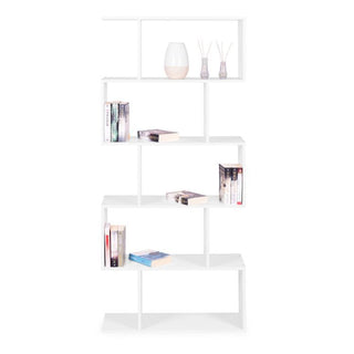 Elegant Hanging Bookcase Shelve, Display Shelf and Room Decor, Storage Shelving, White