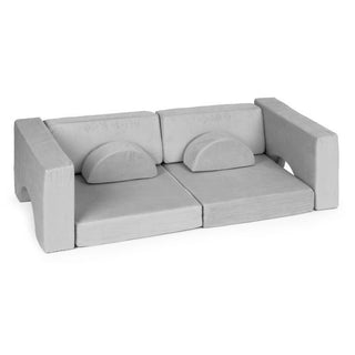 8-Piece Kids Modular Play Sofa Indoor Toddler Couch Convertible Foam Sofa