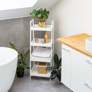 Modern Ladder Shelf | Storage Unit | Stylish Display Stand |