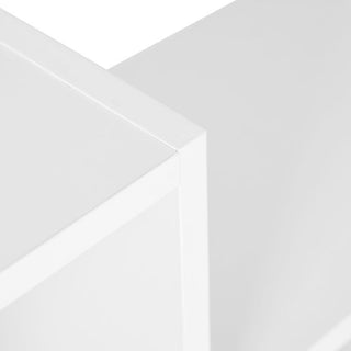 Elegant Wall Hanging Bookcase Shelve, Display Shelf and Room Decor, White