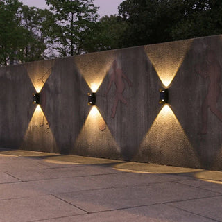 Kenrik - IP65 Solar Powered Up/Down LED Outdoor Wall Light