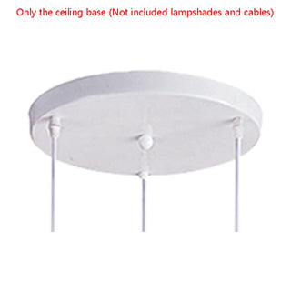 Cassi - Round Flower Hanging Crystal Pendant Ceiling Light