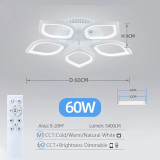 Alvario - Modern Flower Leaf Chandelier