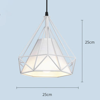 Rosie - Retro Hanging Caged Pendant Ceiling Light
