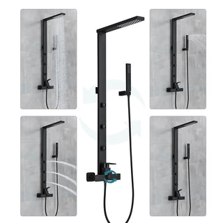 Beverly - Rainfall Thermostatic Shower Set with Body Jets