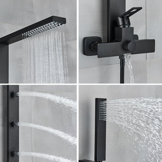 Beverly - Rainfall Thermostatic Shower Set with Body Jets