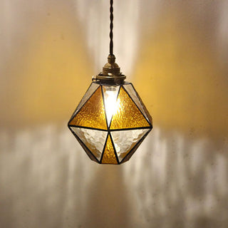 Jenicka - Modern LED Pendant Coloured Glass Ceiling Light