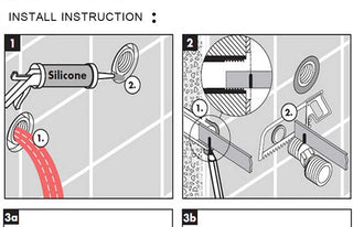 Beverly - Rainfall Thermostatic Shower Set with Body Jets