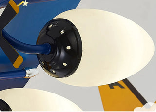 Avra - LED Aeroplane Hanging Children's Ceiling Light