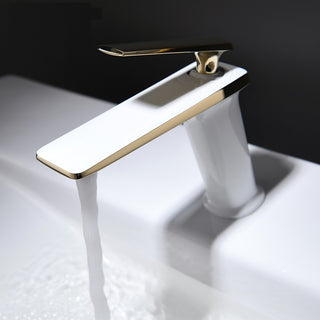 Leander - Brass Single Lever Hot/Cold Bathroom Sink Tap