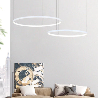 Helena - Modern Circle Multi Ring LED Chandelier Ceiling Light