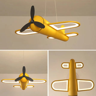 Daphnis - Children's Room Hanging Airplane LED Ceiling Light