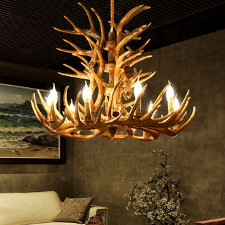 Skye Ridge - Vintage Style Antler Pendant Light – Ideal for Farmhouse or Country Homes