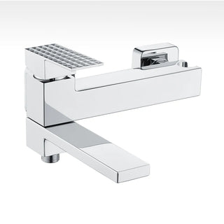 Pamila - Modern Single Handle Bathtub Tap Set with Handheld Shower
