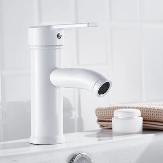 Cassondra - Modern Straight Hot/Cold Mixer Basin Tap