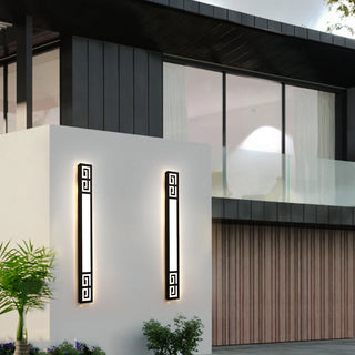 Lefan - Black Modern Thin Waterproof Outdoor Light Bar
