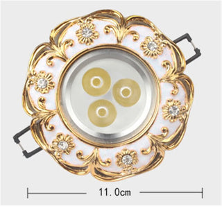 Balestier - Gold Garland White LED Recessed Downlight Ceiling Light