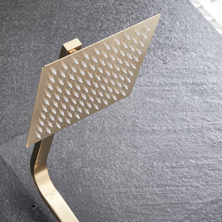 Gretel - Dual Handle Rain Shower Set with Wall Mounted Water Mixer