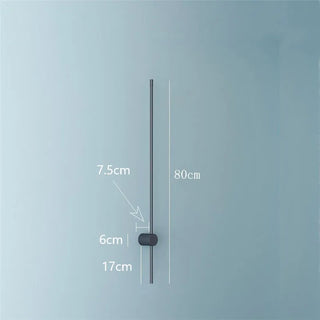 Laramie - Nordic Minimalist Modern Black Wall Light Bar