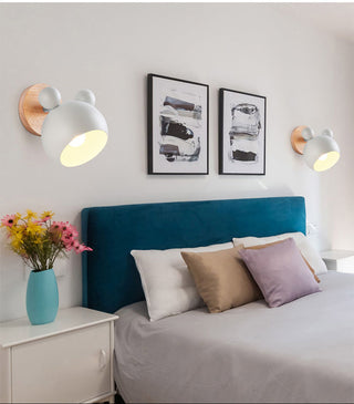 Panya - Wooden Modern Nordic Round Wall Light