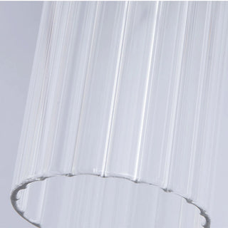 Elowyn - Modern Gold Glass Cylindrical Up Down Wall Light