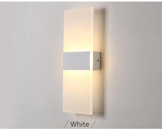 Selina - Solar Outdoor Modern Milk Shade Wall Light Up/Down