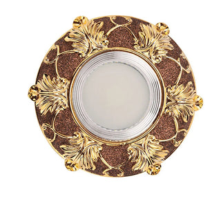 Nassim - American Golden Edge Brown Resin Led  Spotlight Recessed Downlight