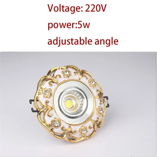 Balestier - Gold Garland White LED Recessed Downlight Ceiling Light