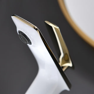 Leander - Brass Single Lever Hot/Cold Bathroom Sink Tap