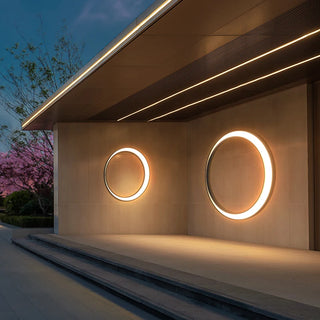 Gyldas - LED Outdoor Ring Wall Light