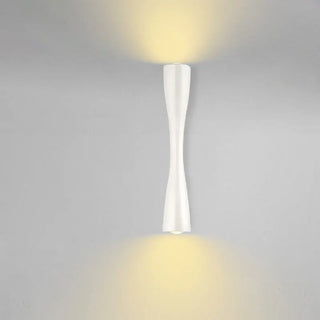 Griffy - Outdoor LED Up/Down Modern Curved Wall Light