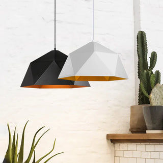 Ivy - Hanging Geodesic Dome Multi Edge Pendant Ceiling Light