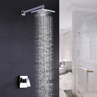 Ozias - Wall Mounted Rainfall Shower Set Single Lever