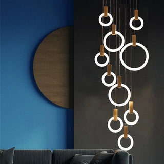 Bueno - LED Ring Hanging Chandelier