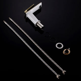 Leander - Brass Single Lever Hot/Cold Bathroom Sink Tap