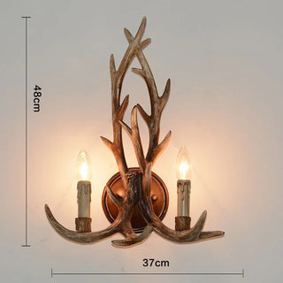 Skye Ridge - Vintage Style Antler Pendant Light – Ideal for Farmhouse or Country Homes
